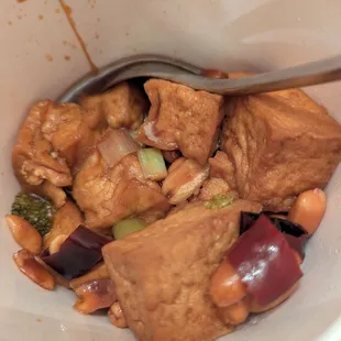 Kung pao tofu