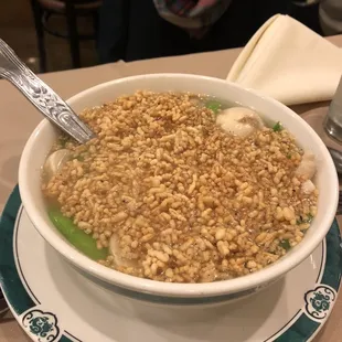 Sizzling Rice Soup
