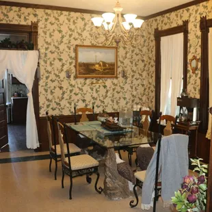 Dining Area for a great home cooked breakfast.