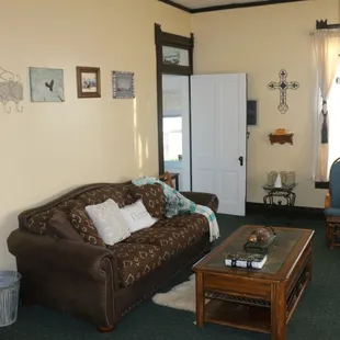 Living area for your use.