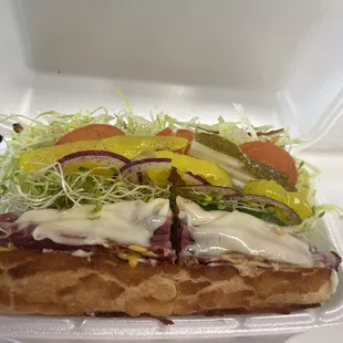 Pastrami pepperoni salami