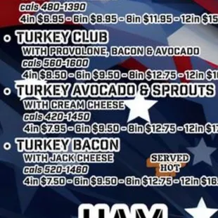 My order; turkey, avocado &amp; sprouts!