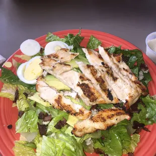 Salad with jalepeno ranch