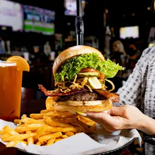 Half Pound Burgers