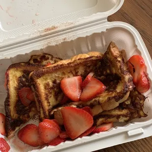 Strawberry French Toast Breakfast