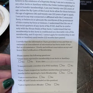 Oh maybe I can't sign this then hmmmm