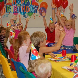 Don't sweat the mess, have your birthday at the Eagles Nest! Reserve your party online at: http://www.newbrightonmn.gov/