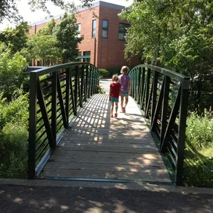 Bridge to library