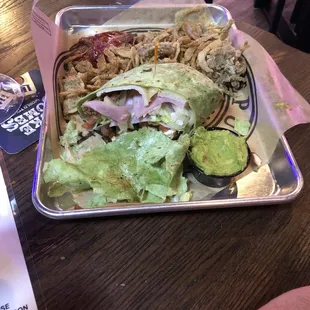 Club wrap this was not edible