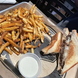 Patty Melt &amp; Seasoned Fries