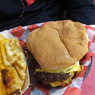 Double bacon cheeseburger