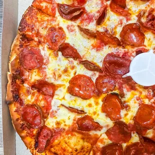 pizza, food