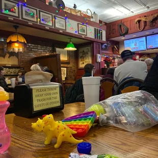 Dining area inside