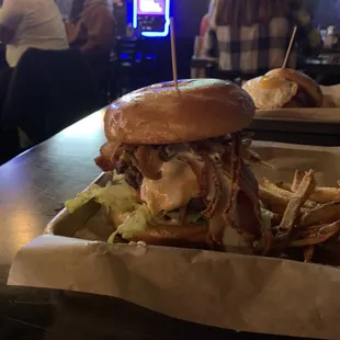 This burger was so good! Will definitely be back!