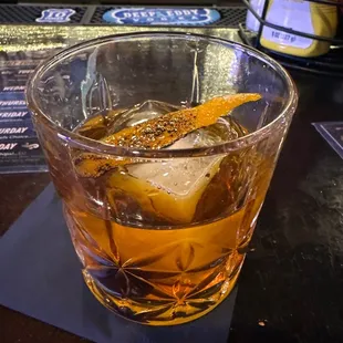 Smoked Old Fashioned