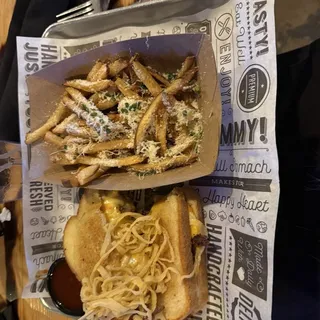 Brisket Grilled Cheese