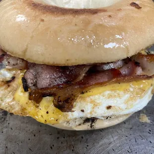 Steak Bagel