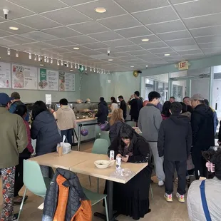 Grand opening Saturday was out the door!