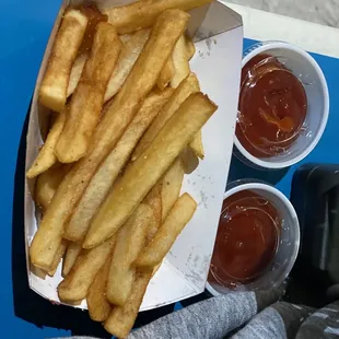 $1.00 price increase and the basket is not even filled half way. Fries were also soggy.