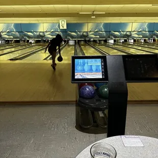 Bowling and beers for two