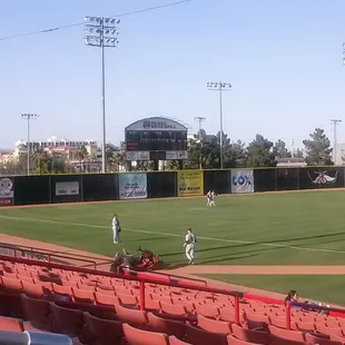 Outfield score board