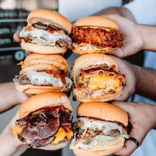 EARL Burger Lineup (Specials)