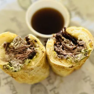 French Dip with Au Jus - my favorite!