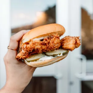 country style chicken sandwich