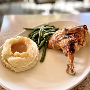 Slow roasted chicken