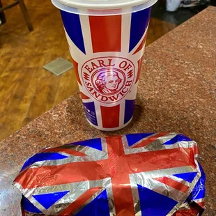 Earl Grey Lemonade + Sandwich