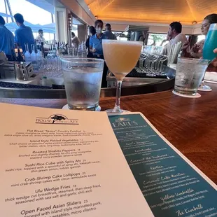 Earl&apos;s Daiquiri: El Dorado 3 Year, Yuzu, Lime, Salted Demerara syrup