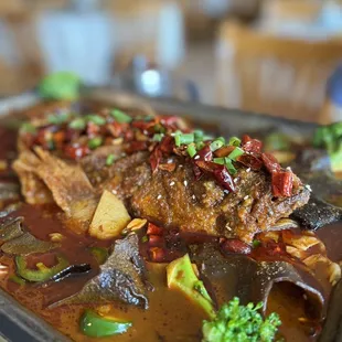 My fav- spicy fish!