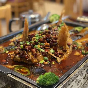 Grilled fish