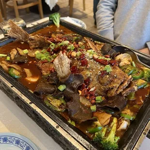 Spicy grilled fish