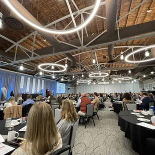 Inside Hall A. This is a good place to attend an event.