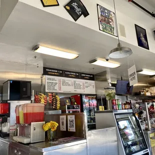 Front Counter.