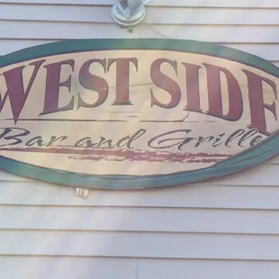 westside bar and grill sign