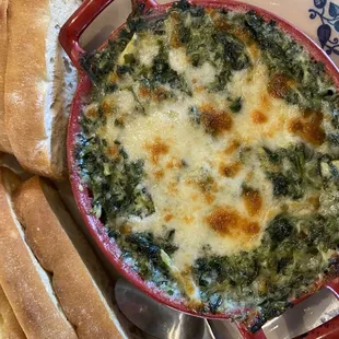 Spinach and artichoke dip
