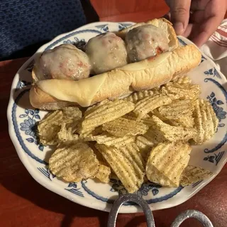 *Nonna's Meatball Sandwich*