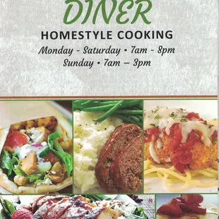 Menu, October 2018 (1 of 7)