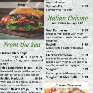 Menu, October 2018 (7 of 7)