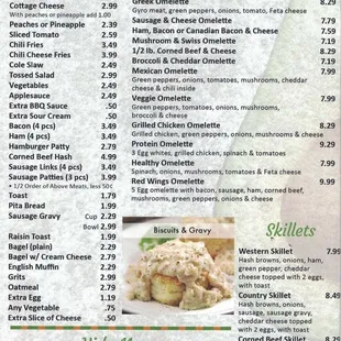 Menu, October 2018 (2 of 7)