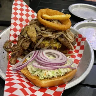 Mystery burger