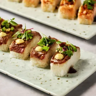 sushi, sushi and sashimi, food, sashimi