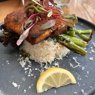 Cajun Oven Roasted Atlantic Salmon