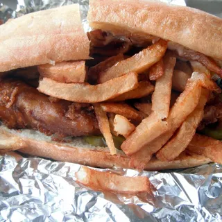 Fish & Fries Sandwich.