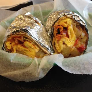 Southwestern Breakfast Burrito.