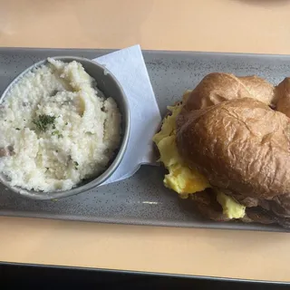 STEAK, EGG, & CHEESE BAGEL