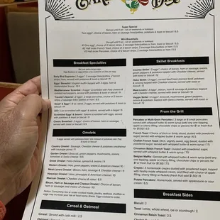 Menu 1 Oct 2022