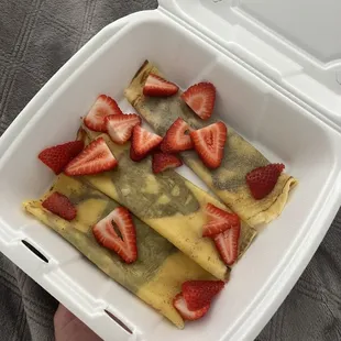 Strawberry Nutella Crepes
